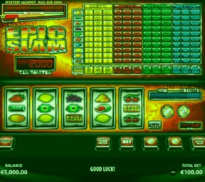 Gold Slam slot machine