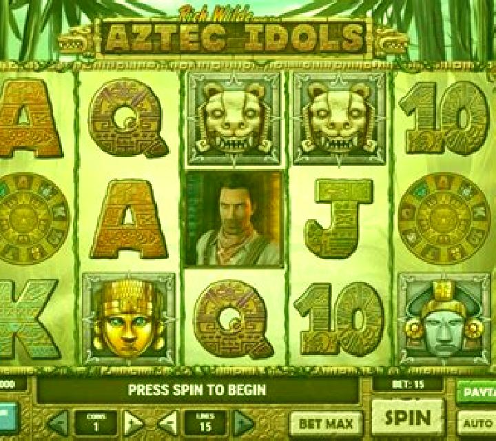 Golden Aztec slot machine