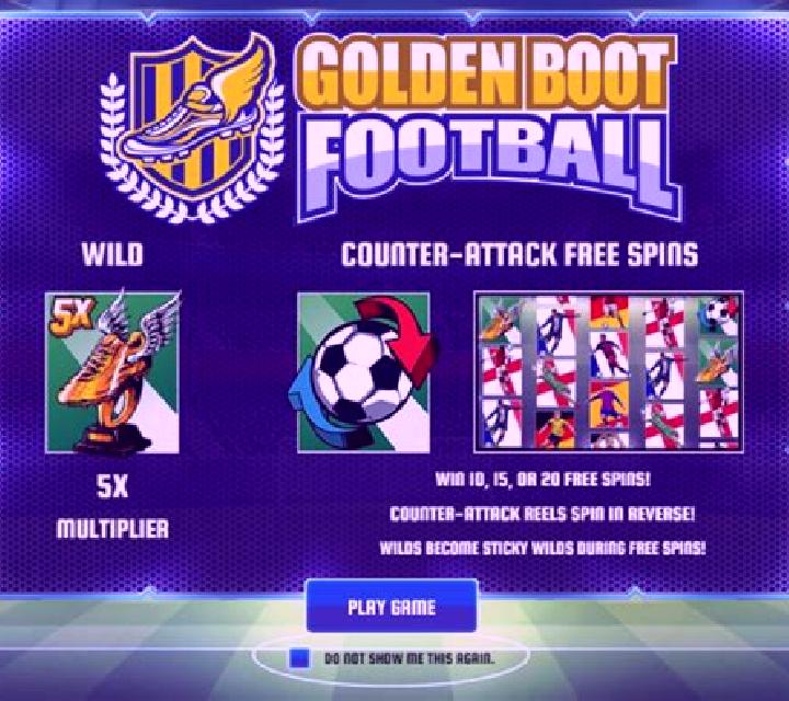 Golden Boot Football slot