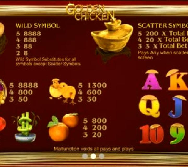 Golden Chicken (SimplePlay) slot game