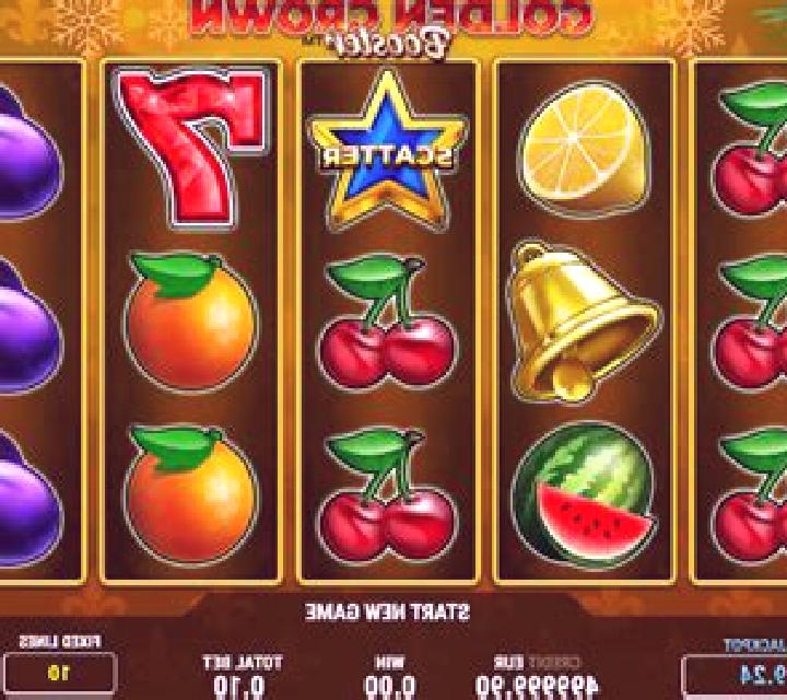 Golden Crown Christmas Booster slot machine
