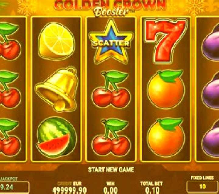 Golden Crown Christmas Booster slot