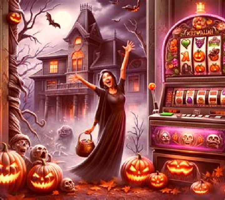 Golden Crown Halloween slot machine
