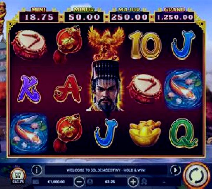 Golden Destiny – Hold & Win slot game