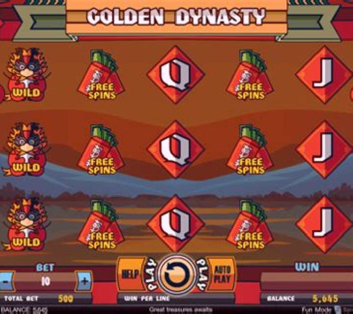Golden Dynasty (Spinomenal) slot machine