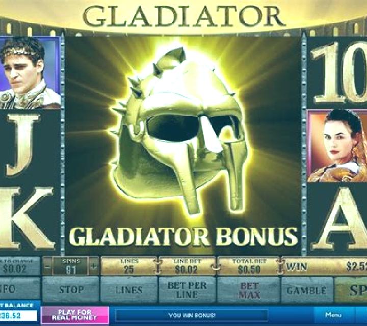 Golden Gladiator slot machine