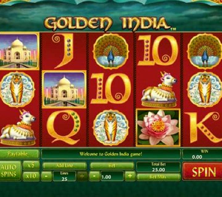 Golden India slot machine