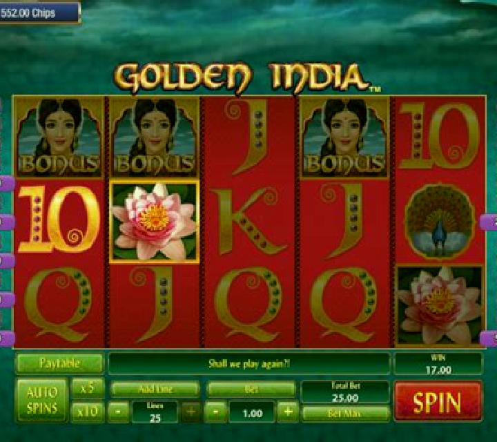 Golden India slot