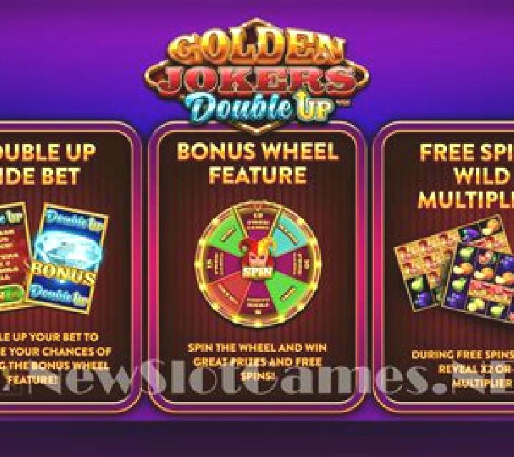 Golden Jokers Double Up slot game