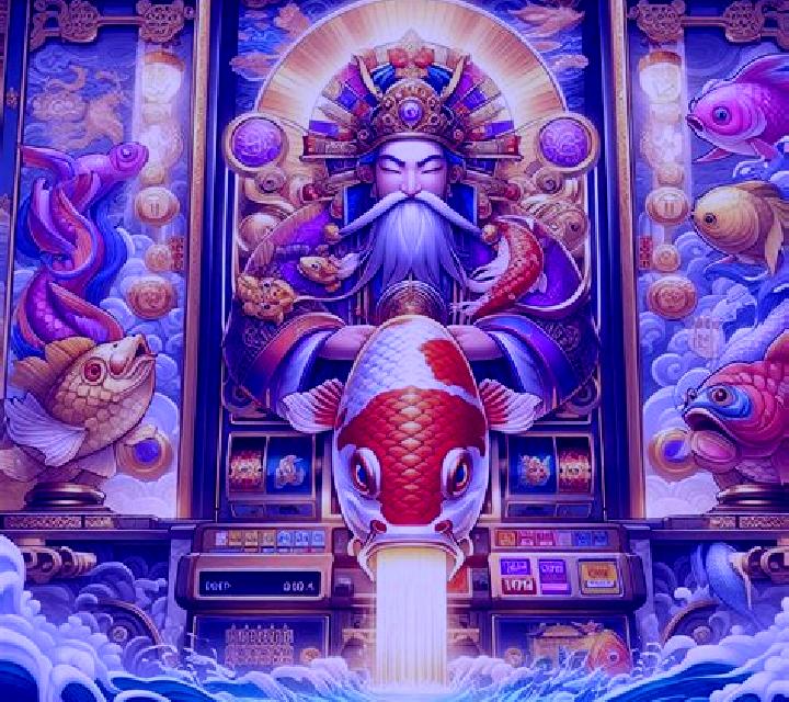 Golden Koi Pull Tab slot machine