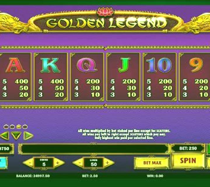 Golden Legend (Play n Go) online slot