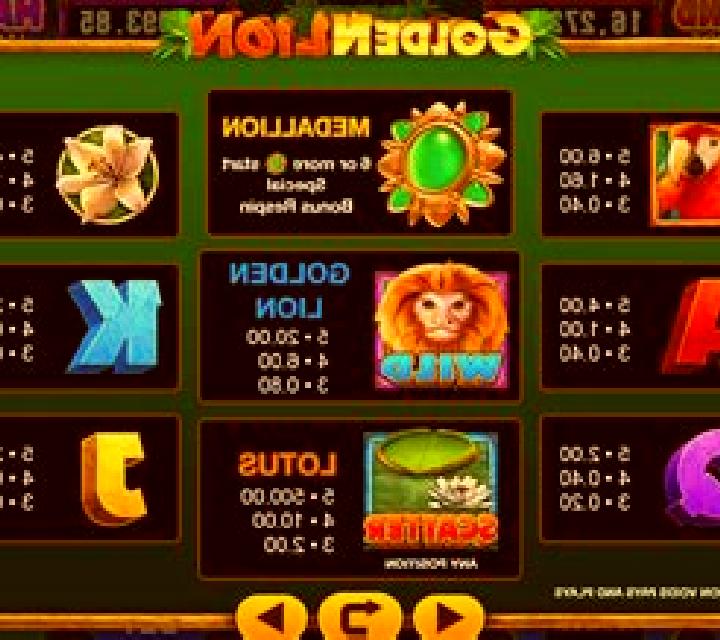 Golden Lion (GMW) slot