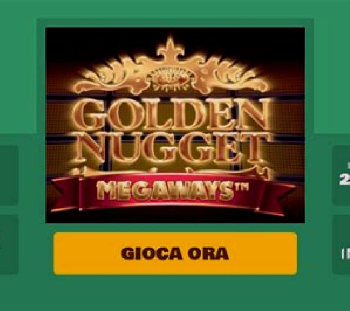 Golden Nugget Megaways slot machine