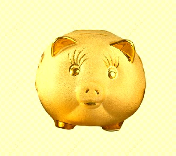 Golden Piggy Bank Bling Bling slot machine