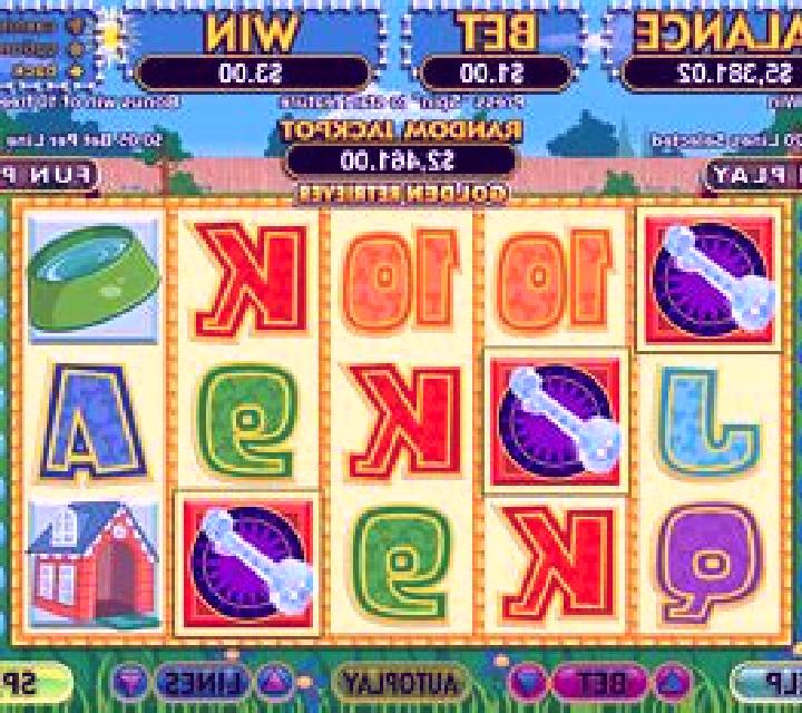 Golden Retriever slot machine