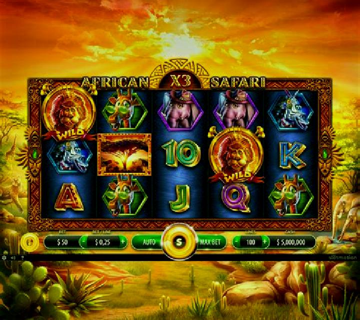 Golden Safari slot machine