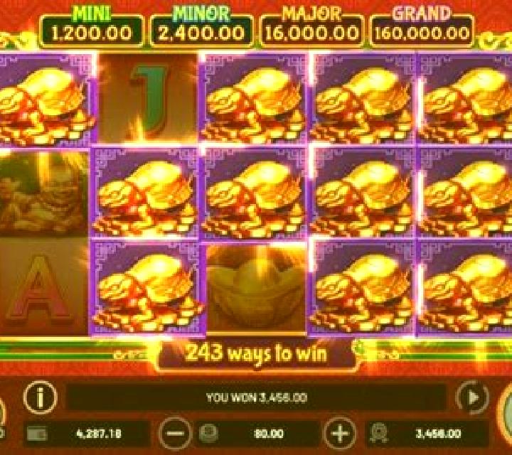 Golden Seven 243 online slot