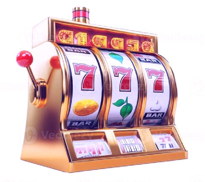 Golden slot machine