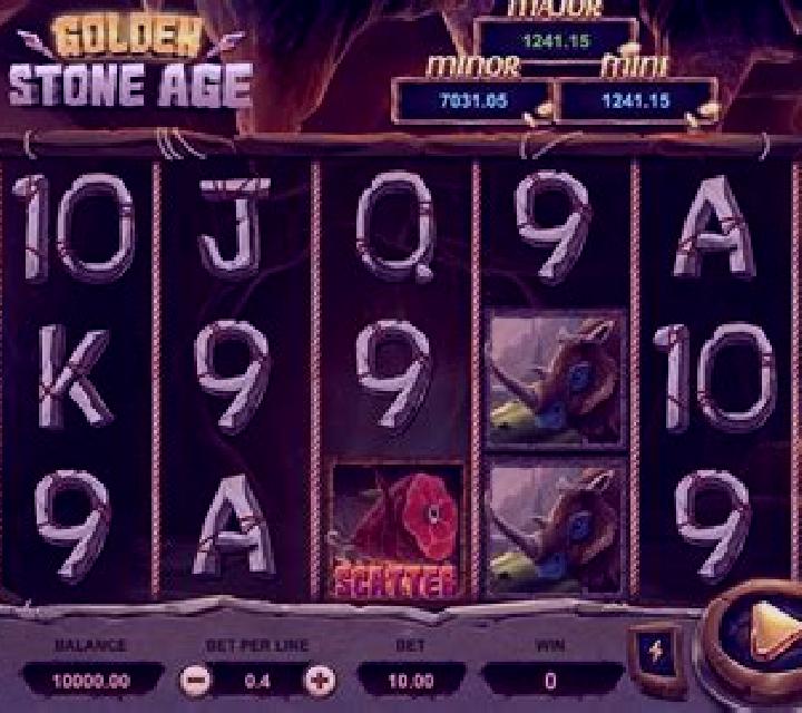 Golden Stone Age slot game