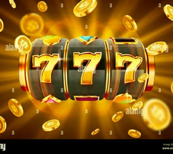 Golden TV slot machine