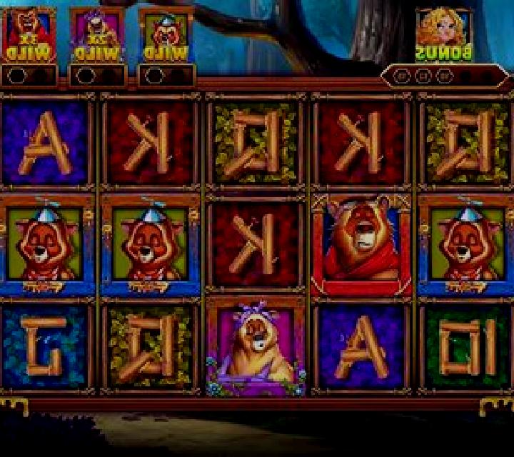 Goldipots and the 3 Bears slot machine