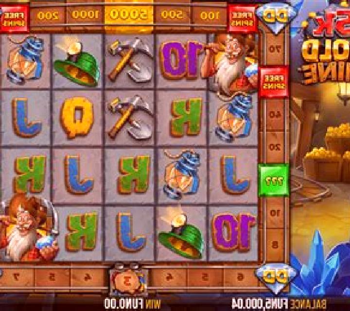 Goldmine Megatracks slot game