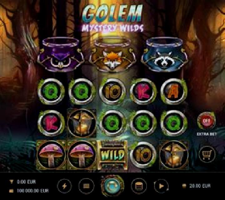 Golem Mystery Wilds slot machine