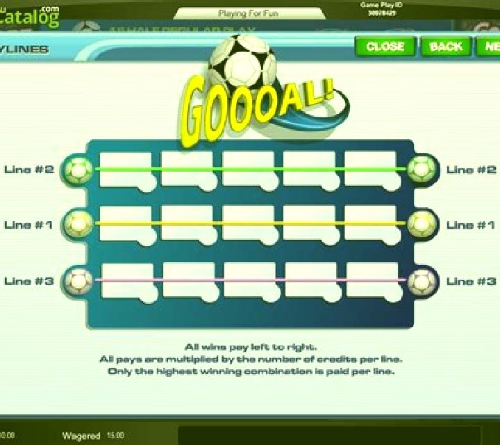 Goooal! slot