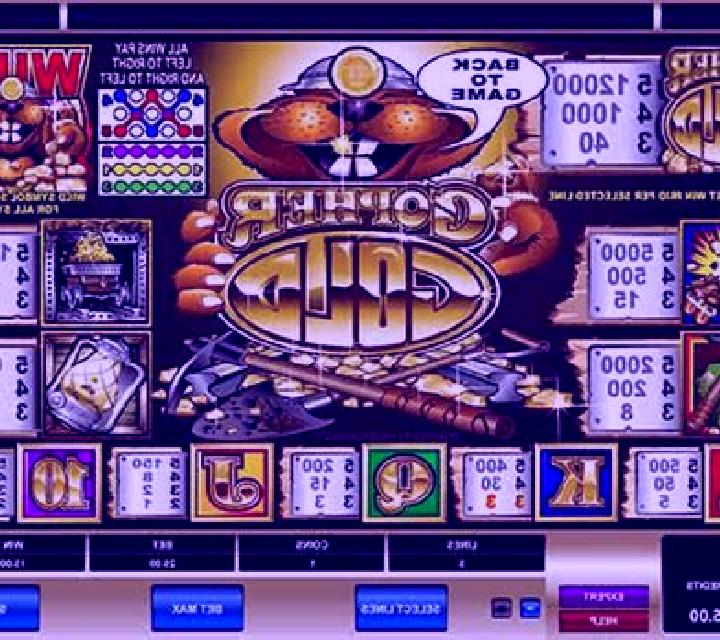 Gopher Gold slot machine