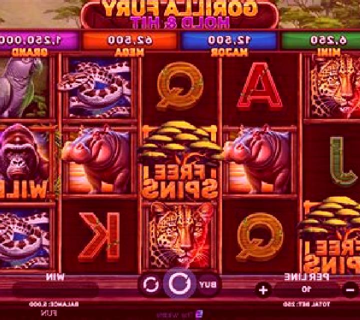 Gorilla Fury Hold & Hit online slot