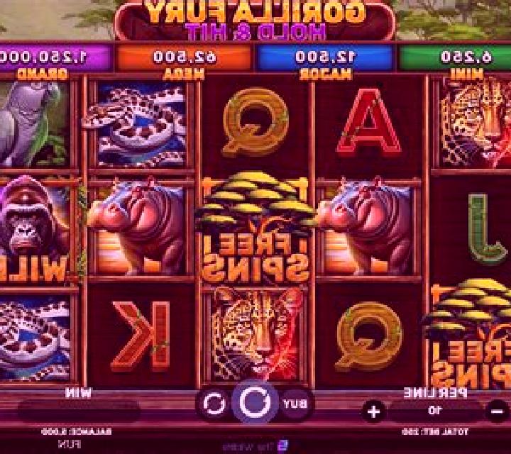 Gorilla Fury Hold & Hit slot machine