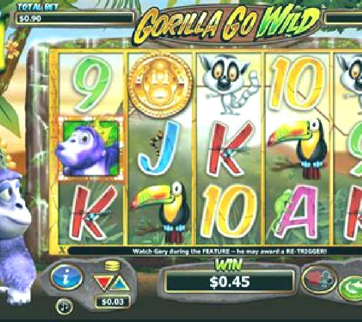 Gorilla go Wilder slot machine