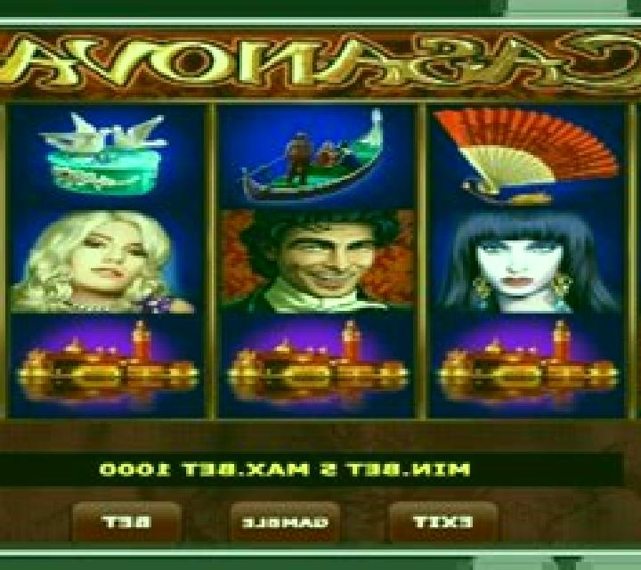 Grand Casanova slot machine