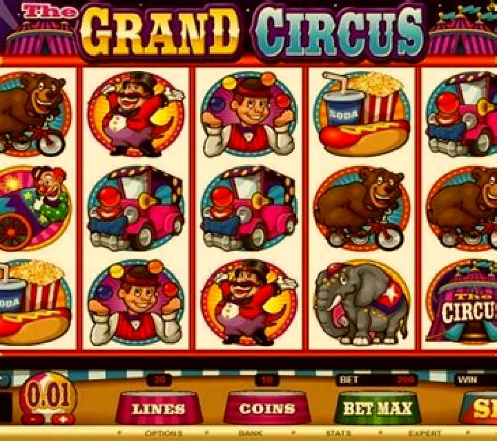 Grand Circus slot machine