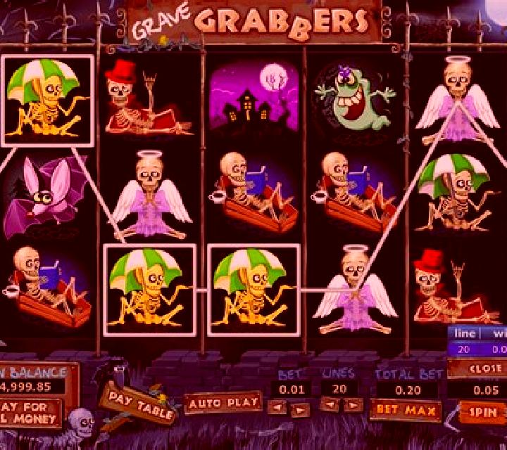 Grave Grabbers slot machine