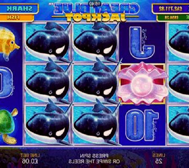 Great Blue Jackpot (Playtech) slot machine