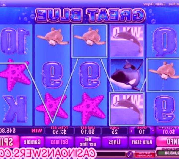 Great Blue (Playtech) slot machine
