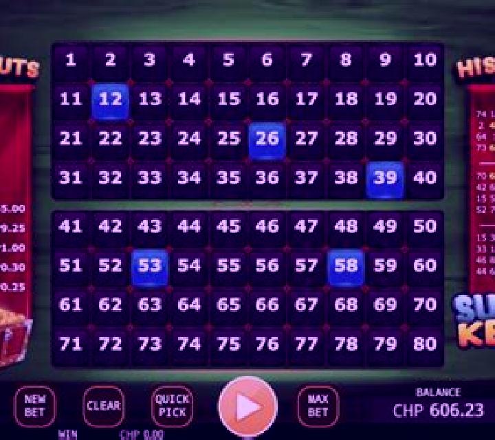 Great Wall Keno online slot