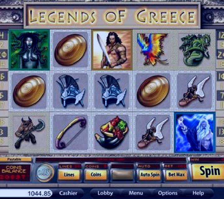 Greek Legends slot game