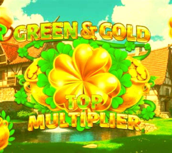 Green & Gold Top Multiplier slot