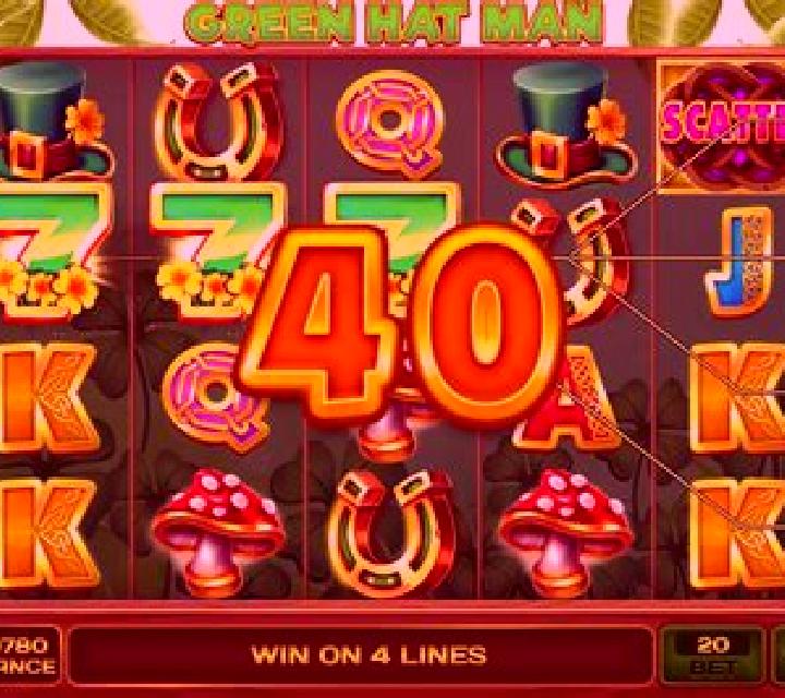 Green Hat Man slot