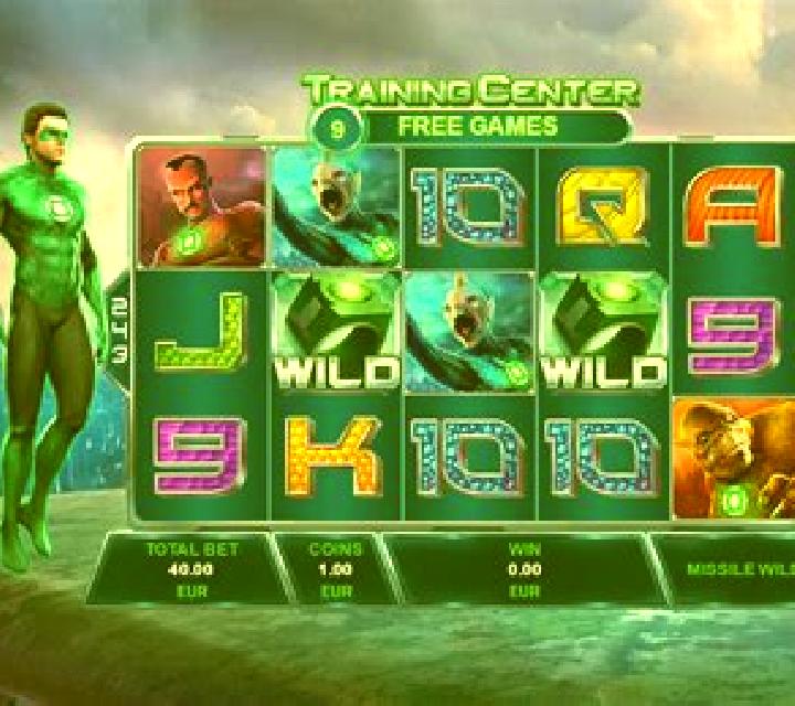 Green Lantern (Playtech) slot game