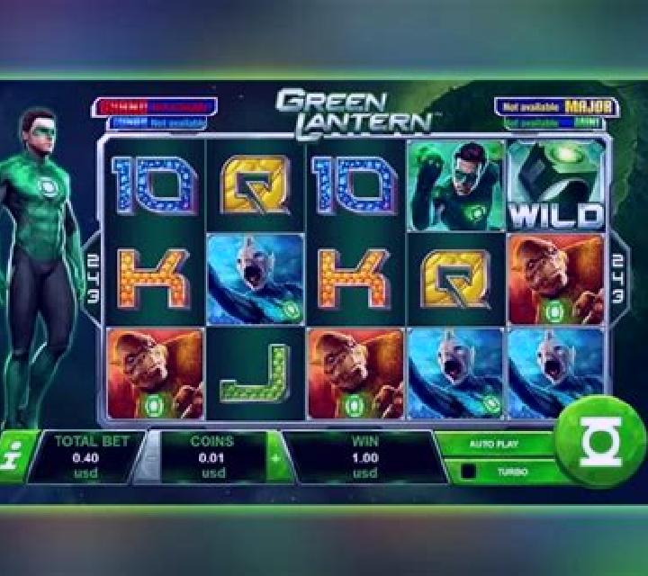 Green Lantern (Playtech) slot