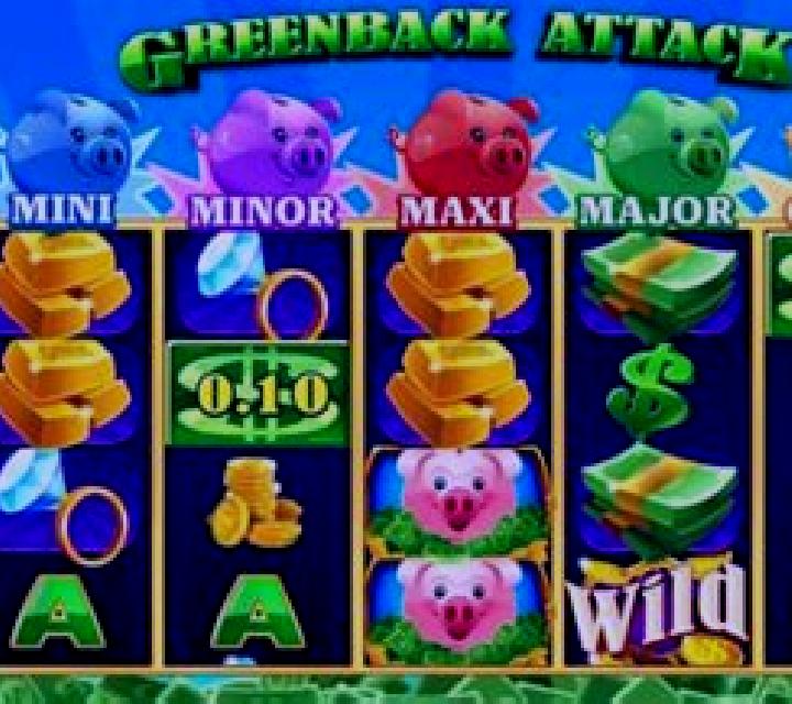 Greenback Attack slot game