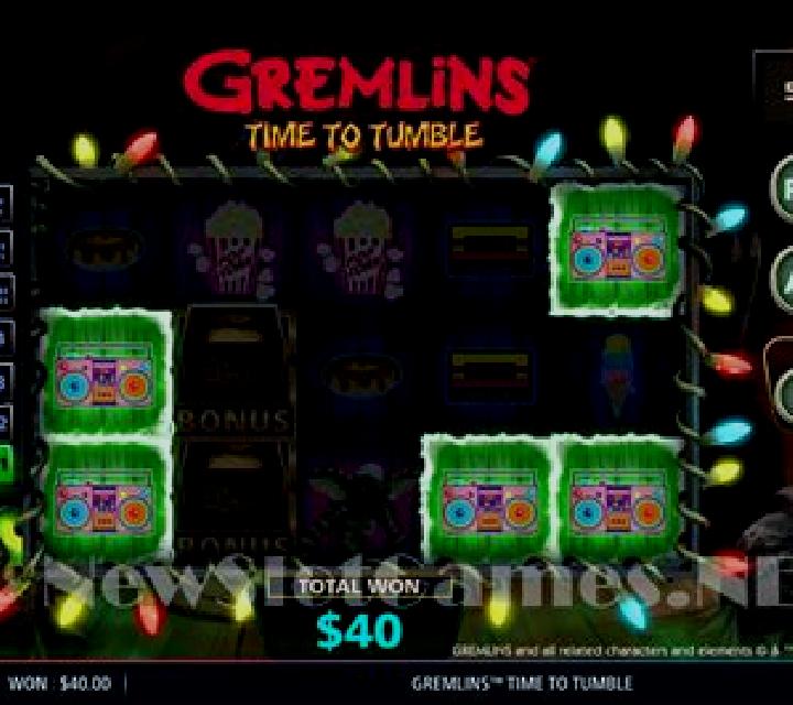 Gremlins Time To Tumble slot