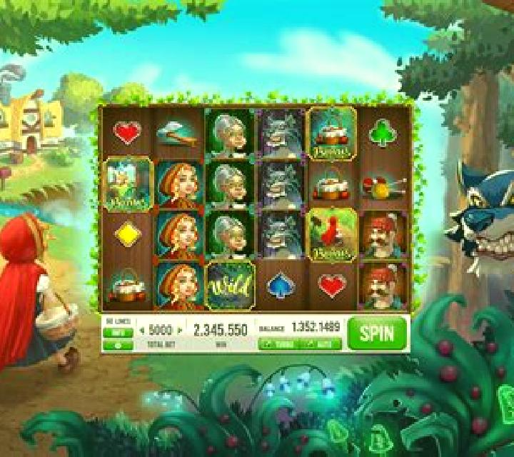 Grimm Tales Red Riding Hood slot game