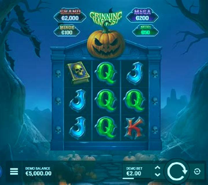 Grinning Harvest slot game