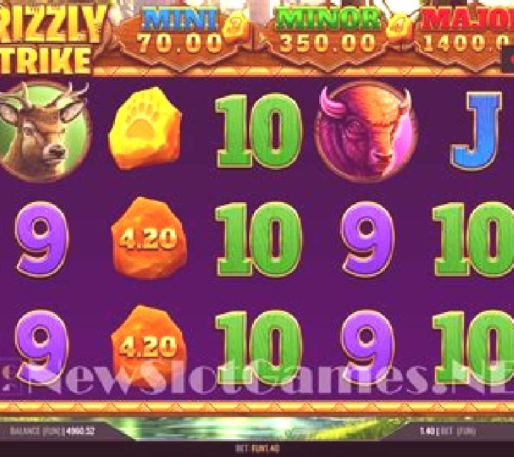 Grizzly Strike slot machine