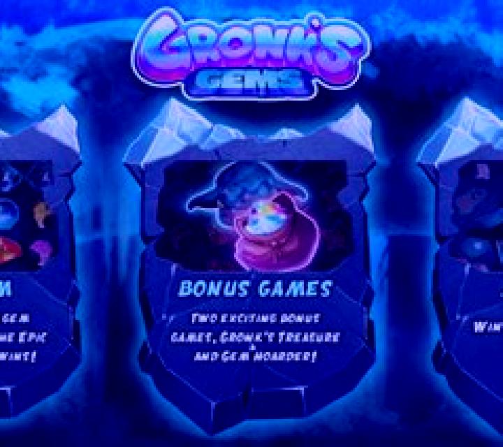 Gronk’s Gems slot game