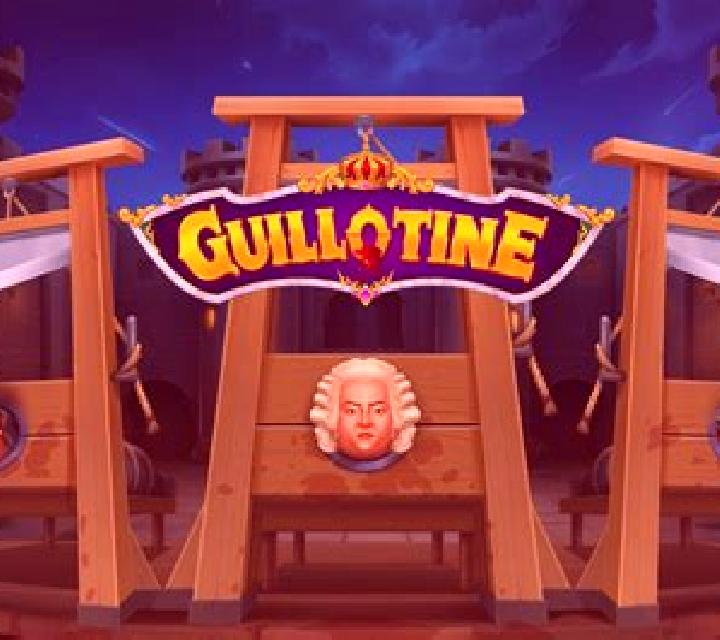 Guillotine slot machine